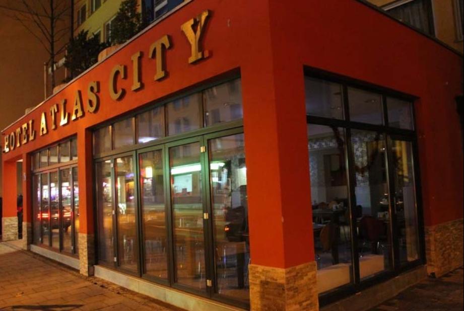 Atlas City Hotel ミュンヘン エクステリア 写真