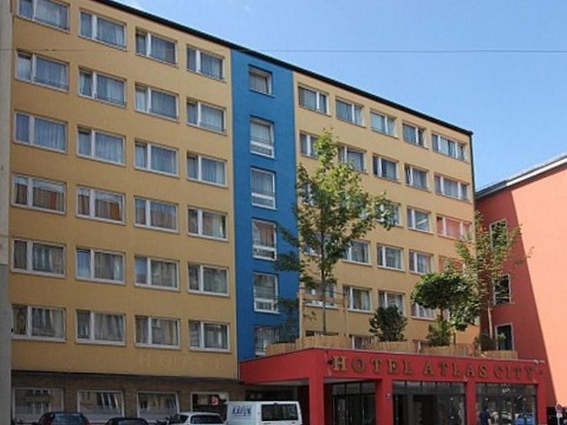 Atlas City Hotel ミュンヘン エクステリア 写真